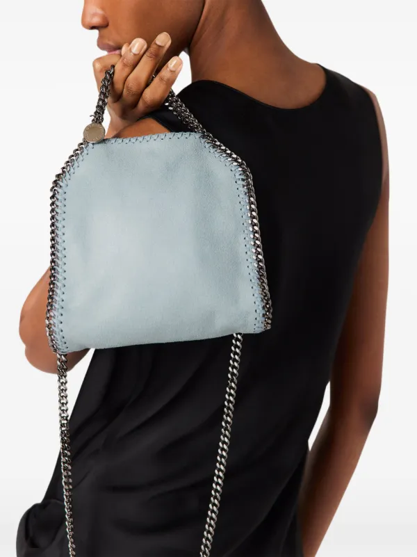 Stella McCartney Falabella Tiny Tote Bag | Blue | FARFETCH AO