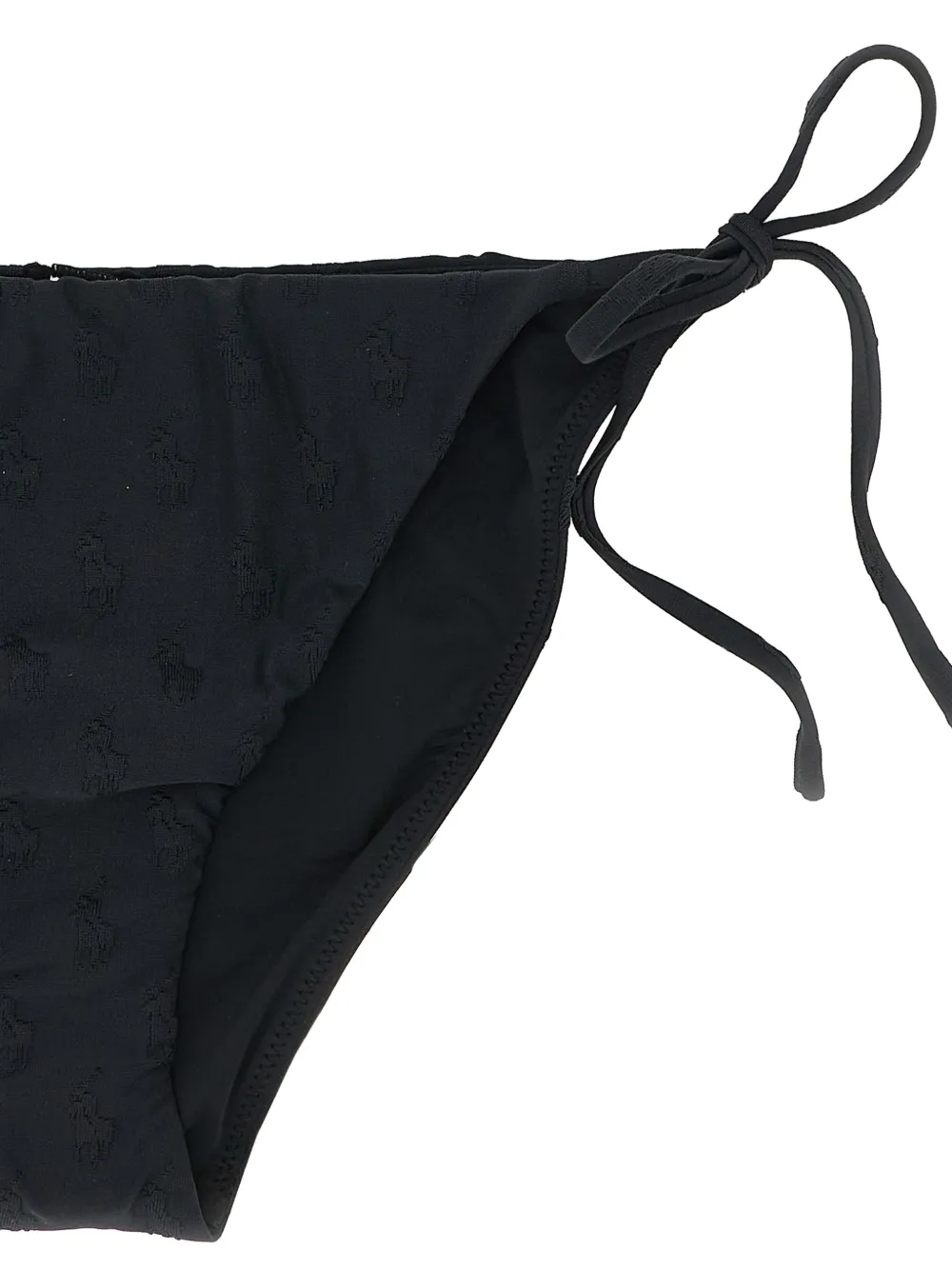 Polo Ralph Lauren Ricky bikinislip met jacquard Zwart