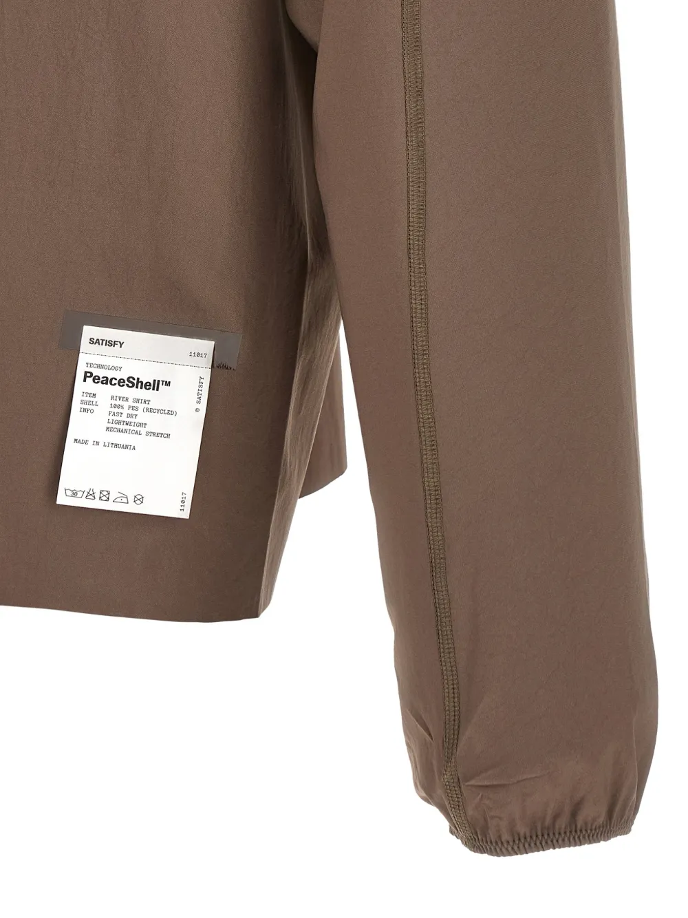 Satisfy PeaceShell™ River overhemd Bruin