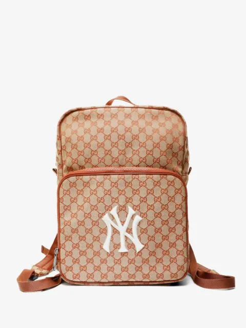 Gucci Pre-Owned x MLB New York Yankees 2018 GG Canvas backpack