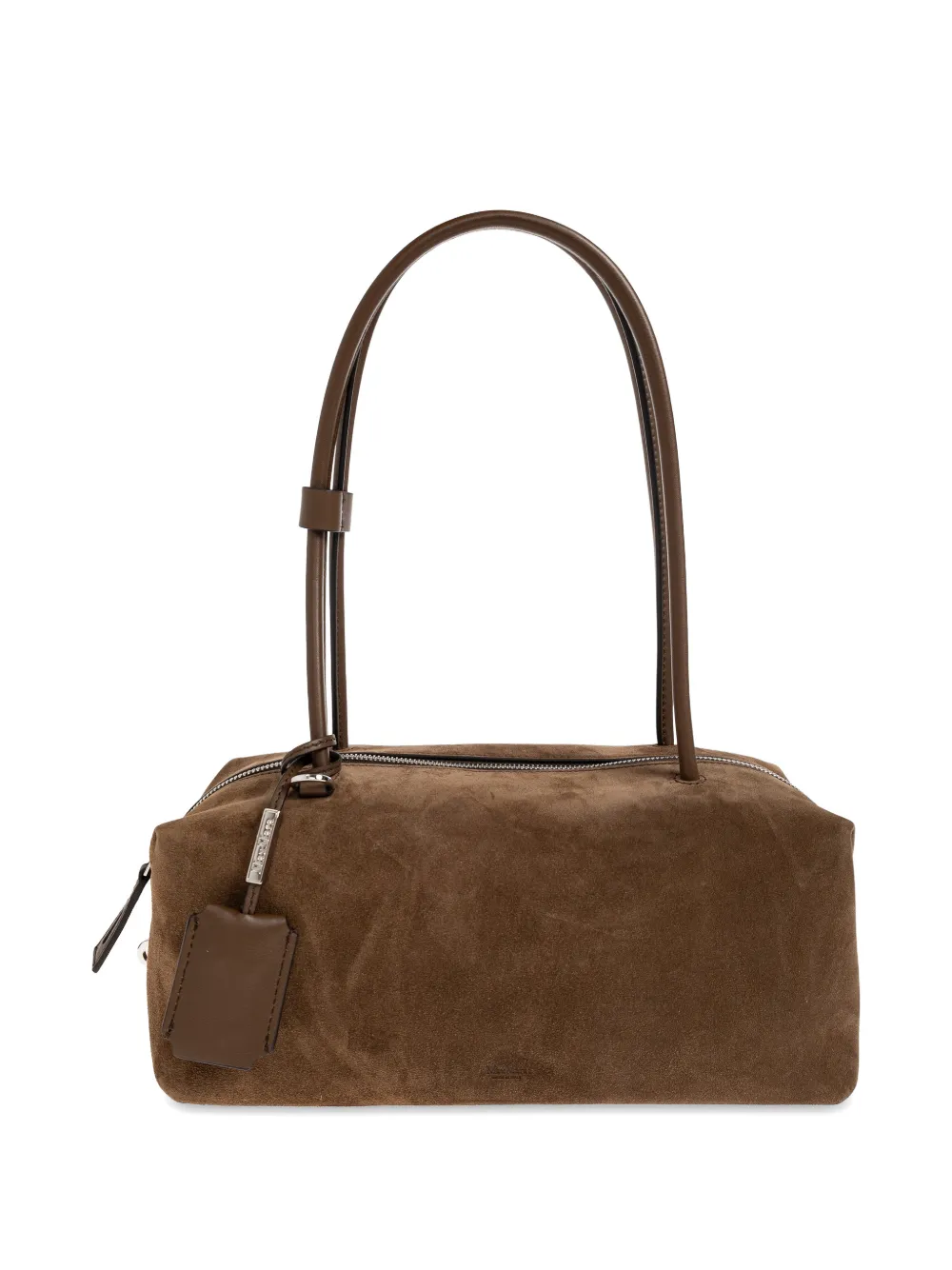 Max Mara Boston suède shopper Bruin