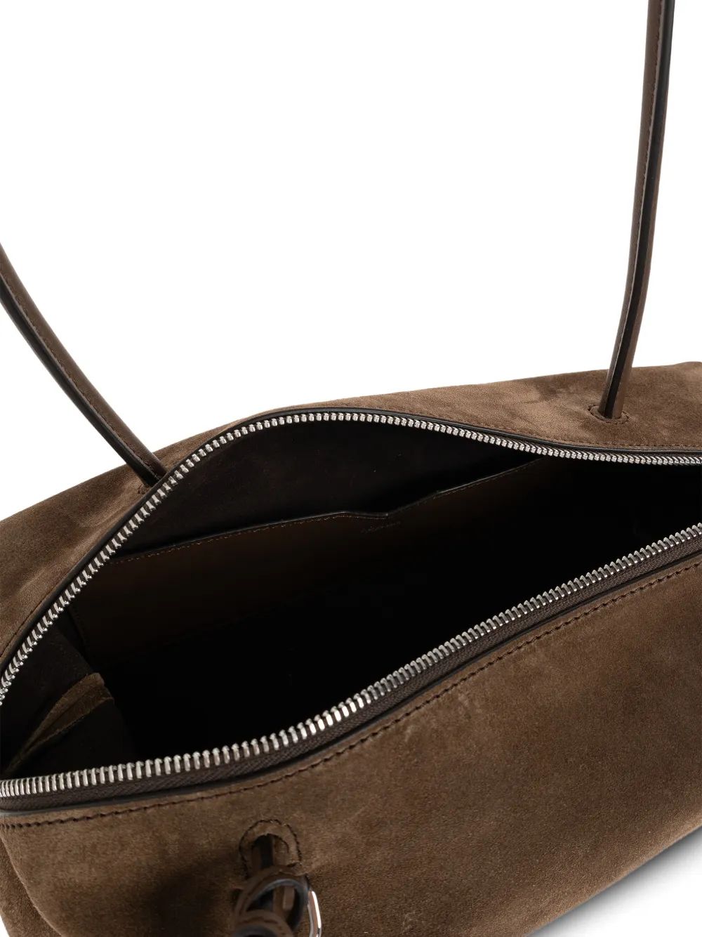 Max Mara Boston suède shopper Bruin