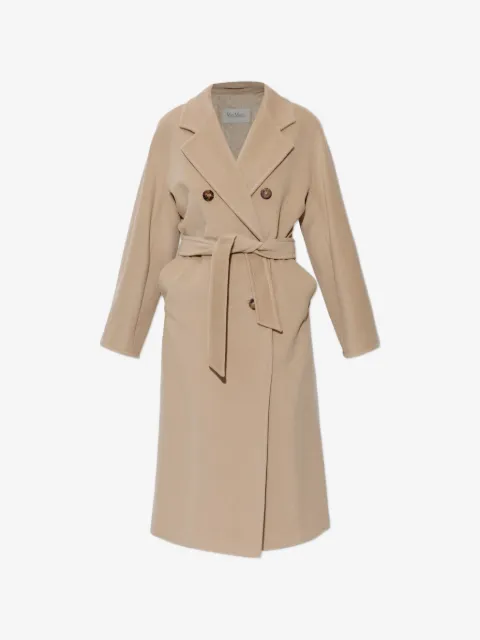 Max Mara Madame double-breasted belted coat