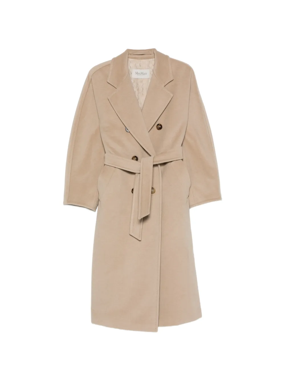 Max Mara Madame double-breasted coat - Neutrals