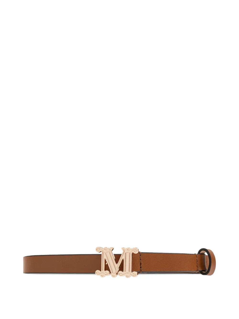 Max Mara Aziata buckle belt - Marrone