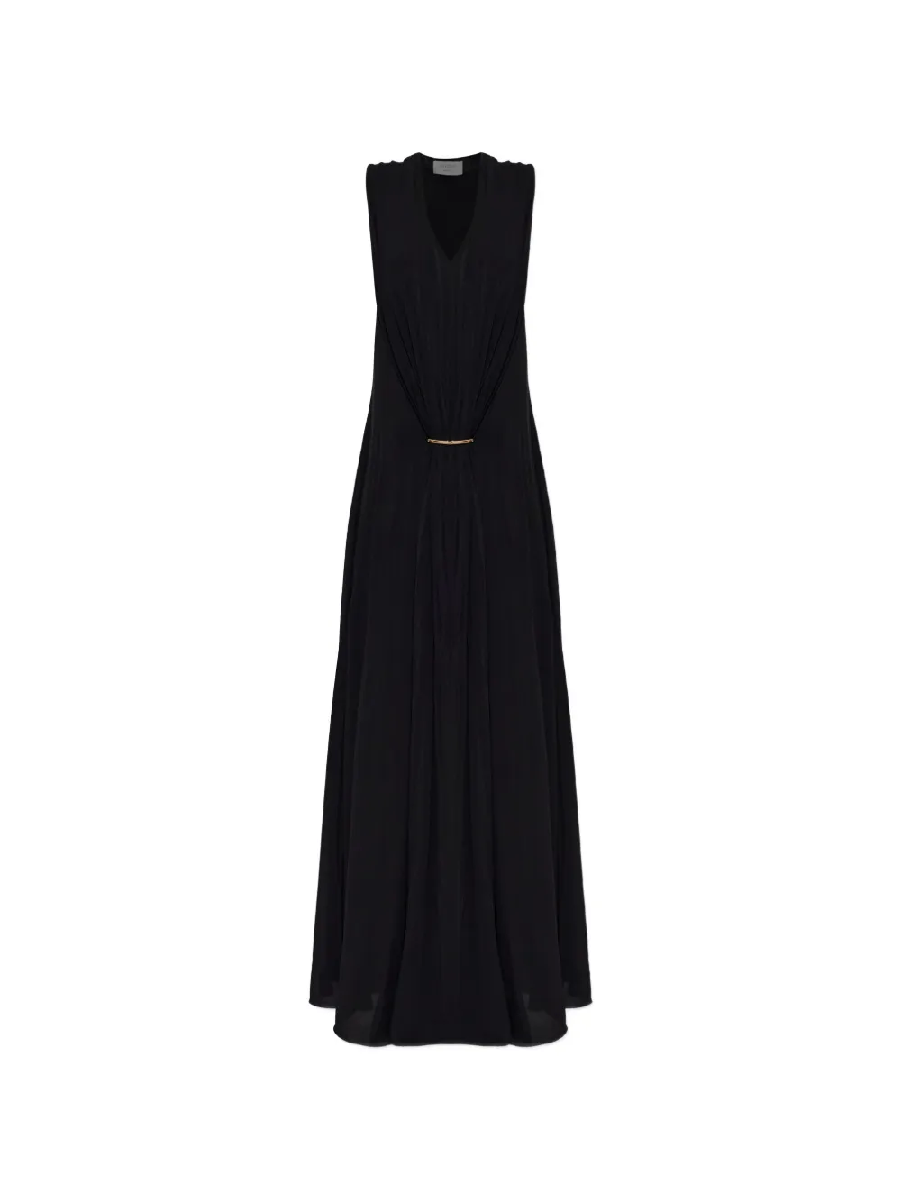 Sportmax Fervida draped sleeveless dress - Nero