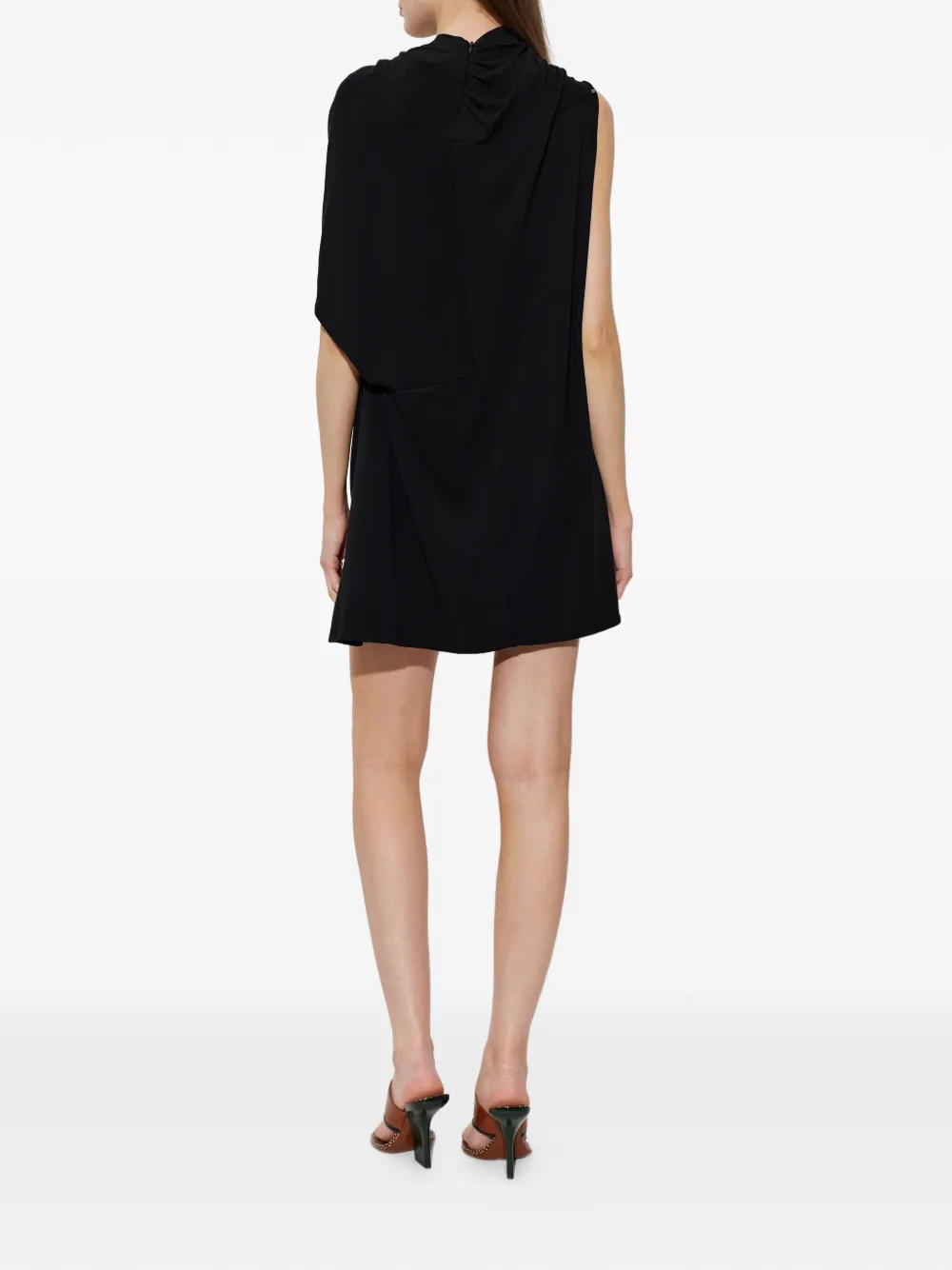 Sportmax Epoche gedrapeerde mini-jurk Zwart