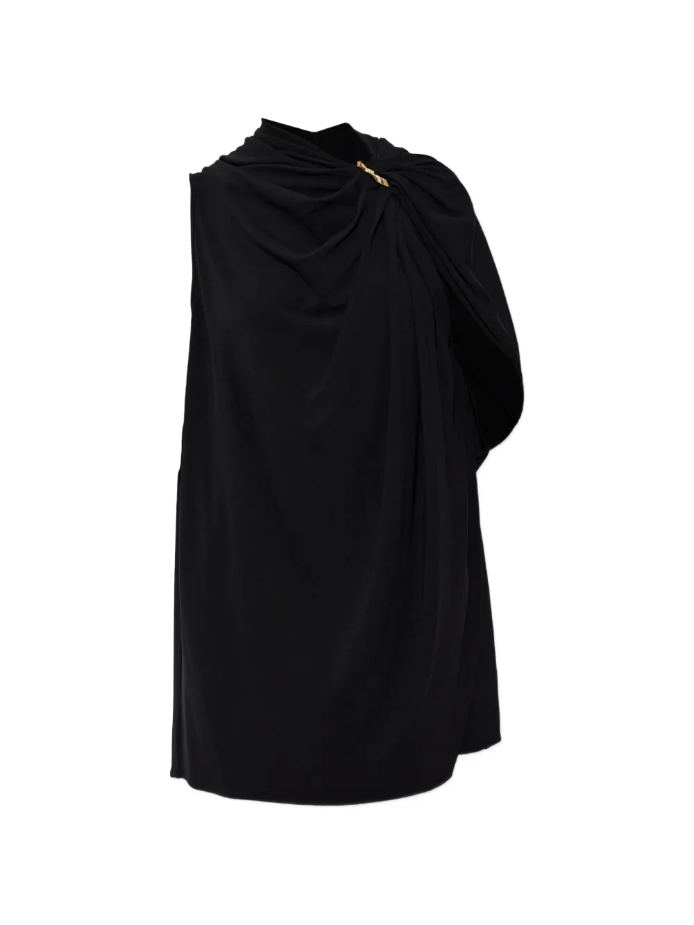Sportmax Epoche draped mini dress - Nero