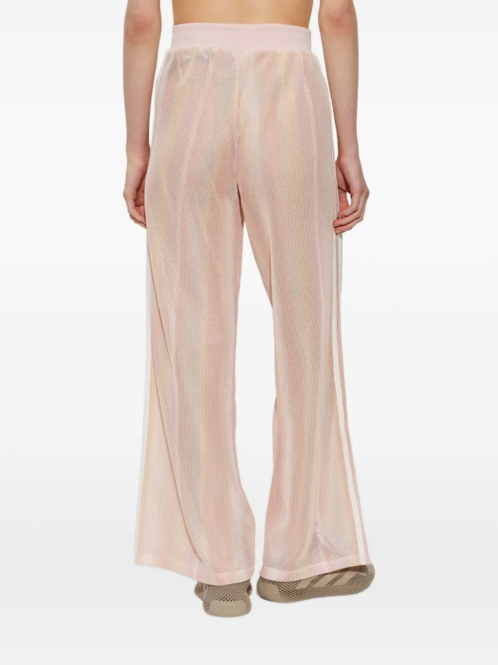 adidas Firebird Summer Glow Originals broek met mesh streep Roze