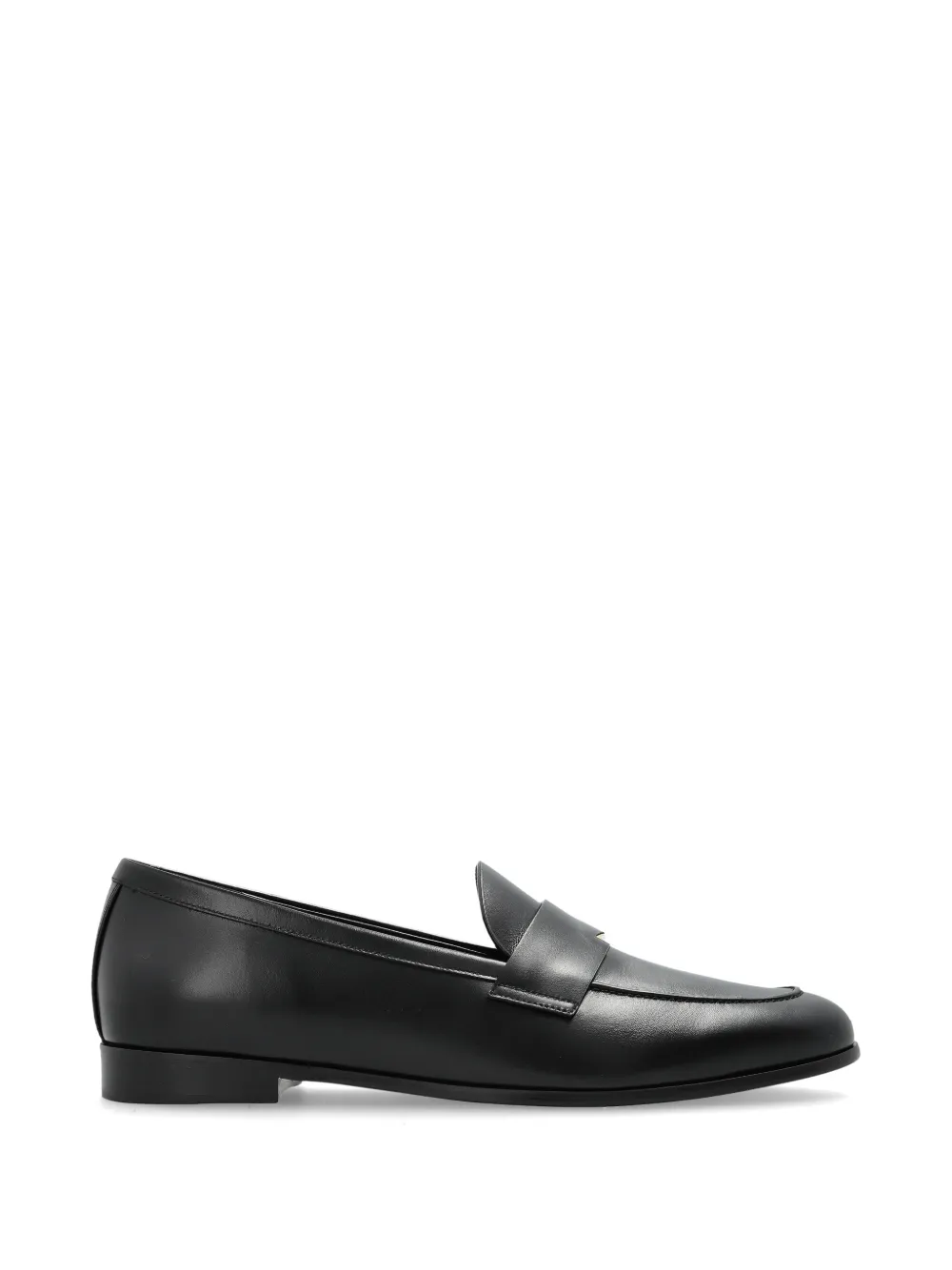Max Mara M buckle-detail loafers - Nero