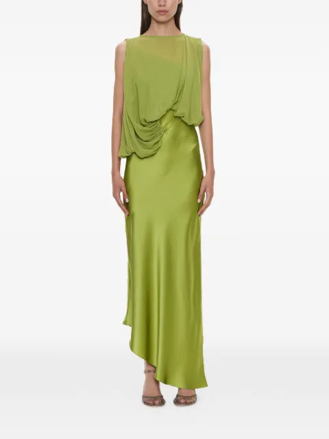 Christopher Esber Cumulus draped asymmetric dress
