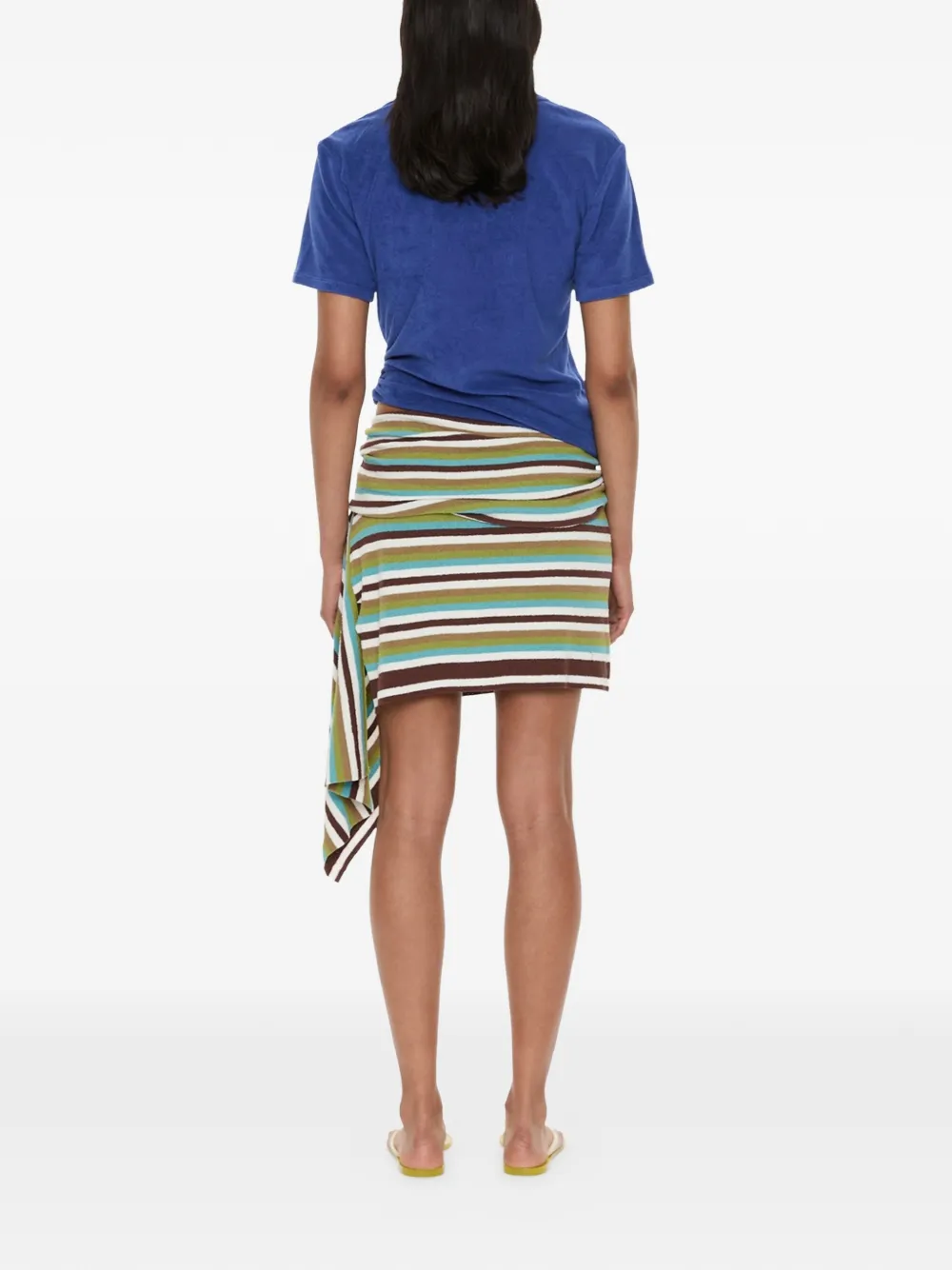 Christopher Esber Orbit T-shirt met ronde hals Blauw