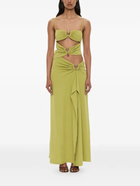Christopher Esber vestido largo Orbit