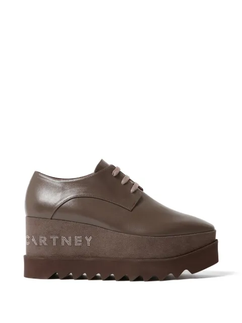 Stella McCartney Elyse logo-detail derby shoes