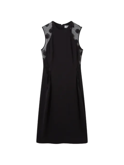 Stella McCartney polka-dot mesh-panel mini dress