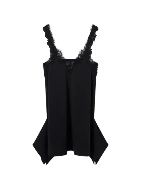 Stella McCartney vestido con ribete de encaje