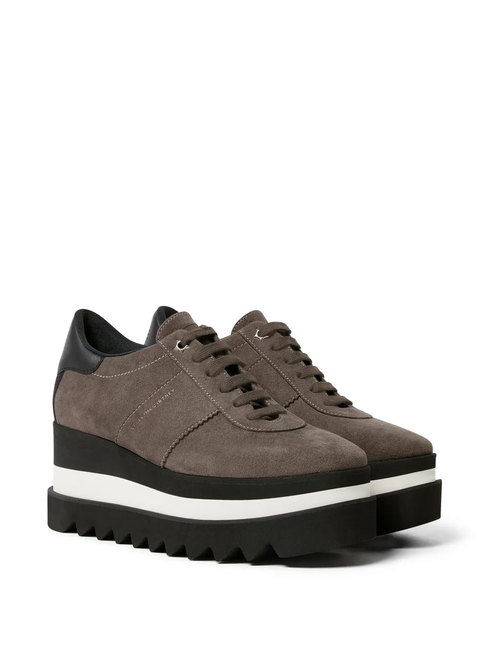 Stella McCartney Elyse derby schoenen met plateauzool Bruin