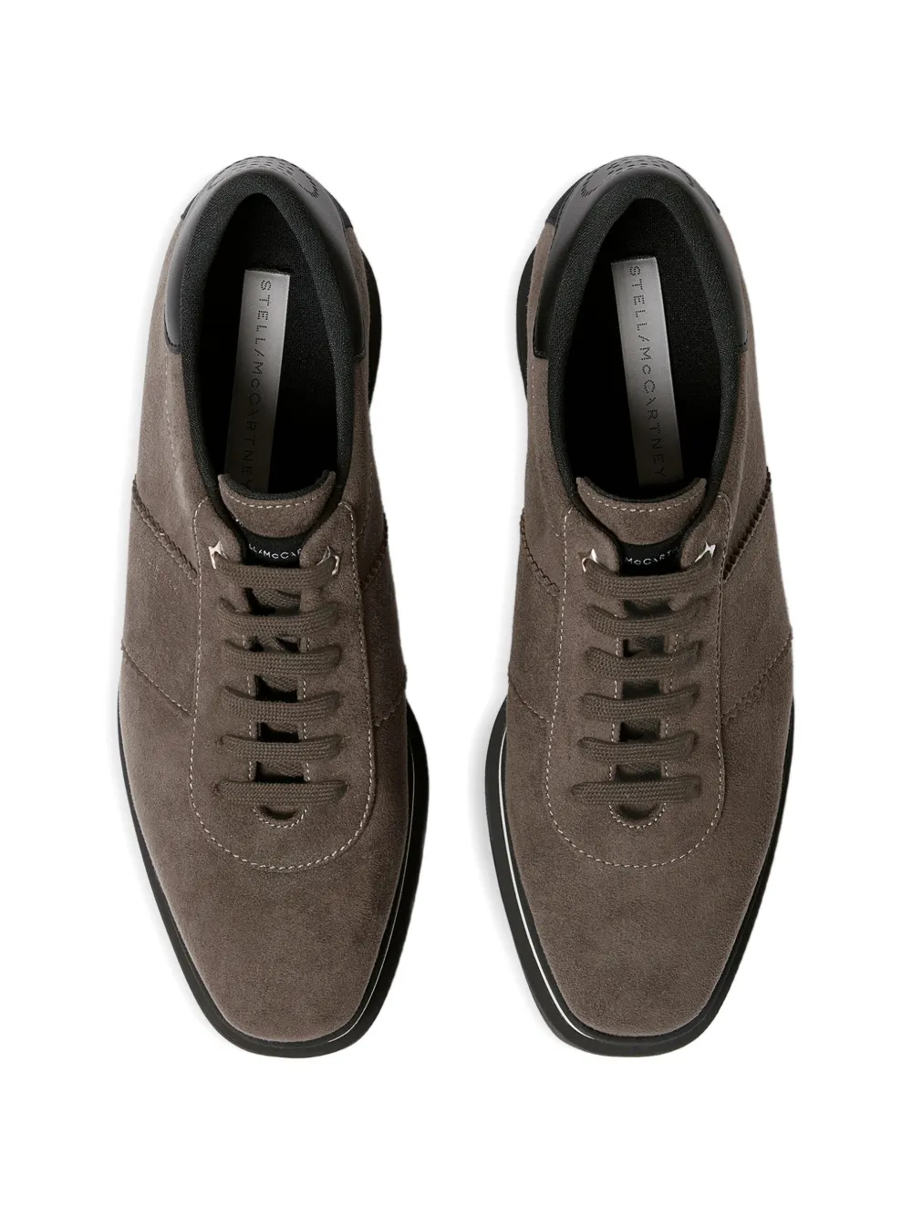 Stella McCartney Elyse derby schoenen met plateauzool Bruin