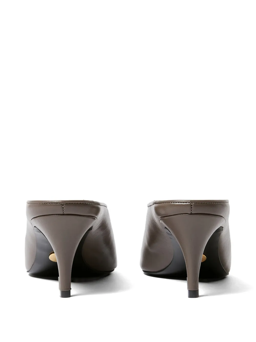 Stella McCartney pointed-toe V-cut mules Bruin