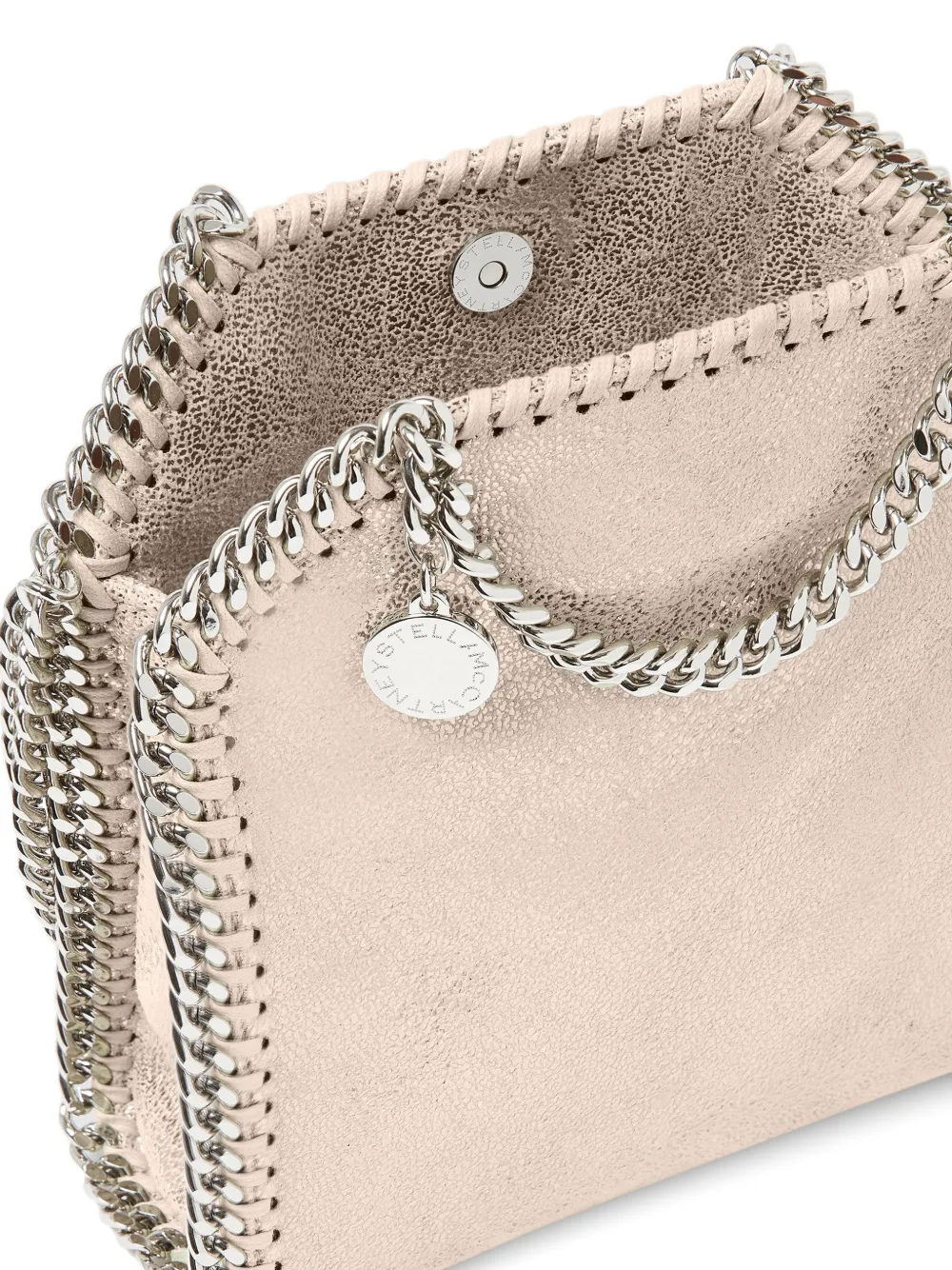 Stella McCartney Kleine Falabella tas met ketting afwerking Roze