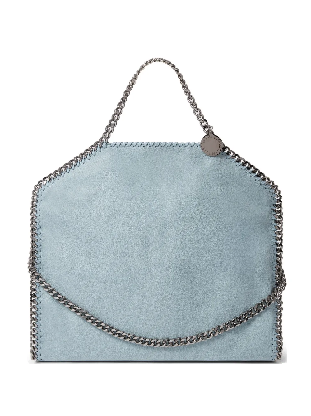 Stella McCartney Falabella fold-over tote bag - Blu