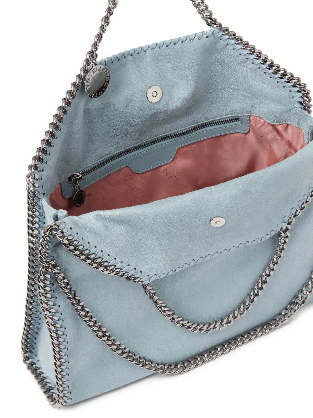 Stella McCartney Falabella shopper met omslag Blauw