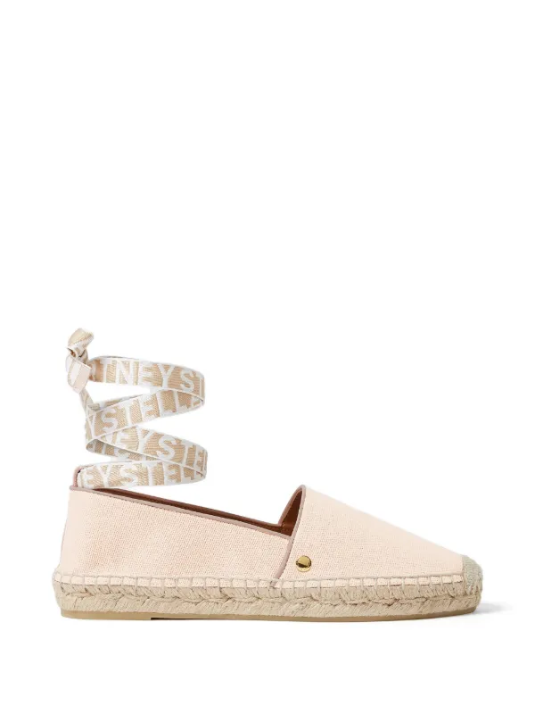 Stella McCartney Gaia Flat Espadrilles in Pink
