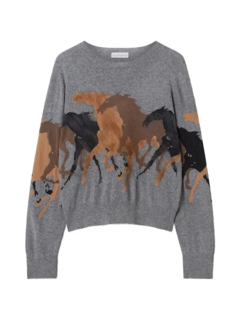 Stella McCartney pull à motif cheval