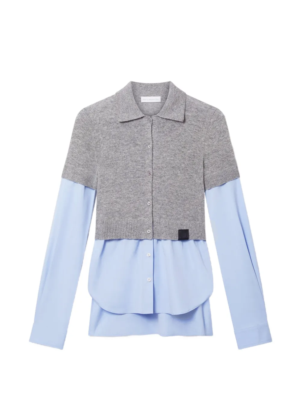 Stella McCartney Vest met gelaagd effect Grijs