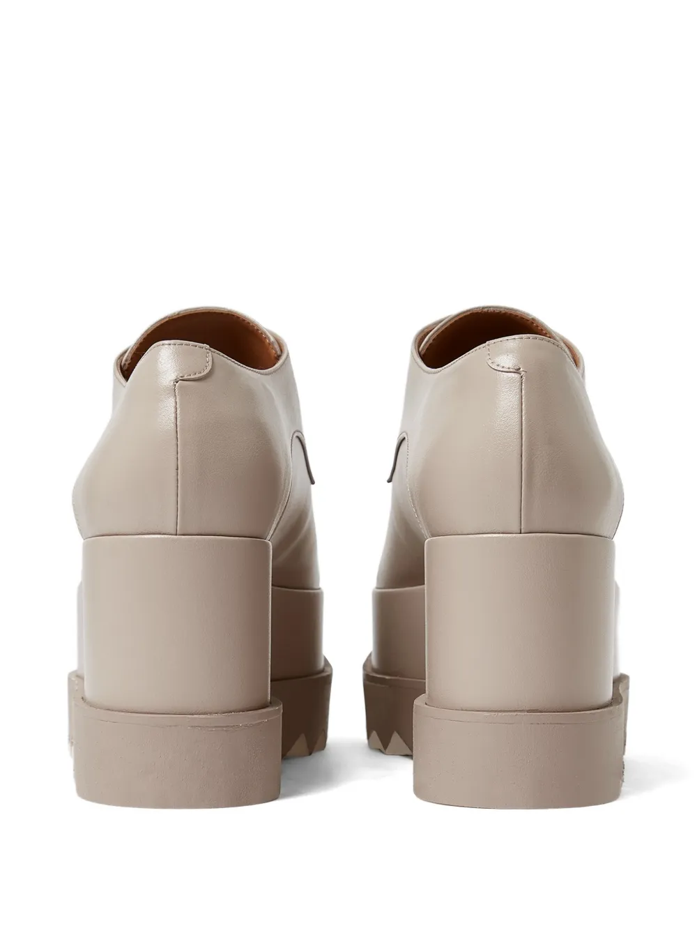 Stella McCartney Elyse derby schoenen met plateauzool Beige