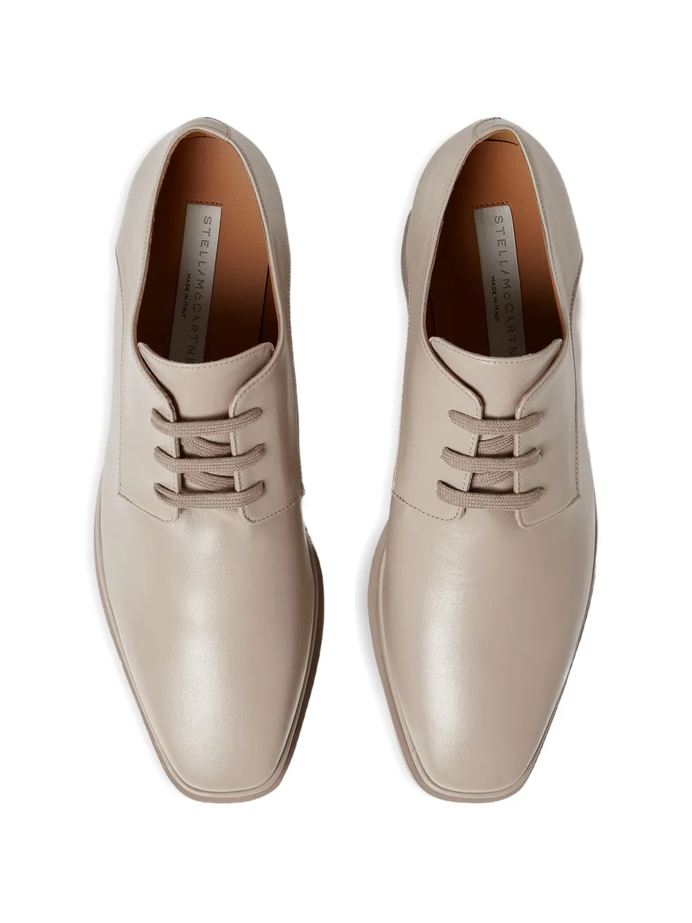 Stella McCartney Elyse derby schoenen met plateauzool Beige