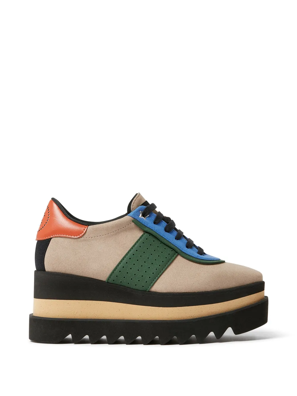 Stella McCartney Elyse platform derby shoes - Nude