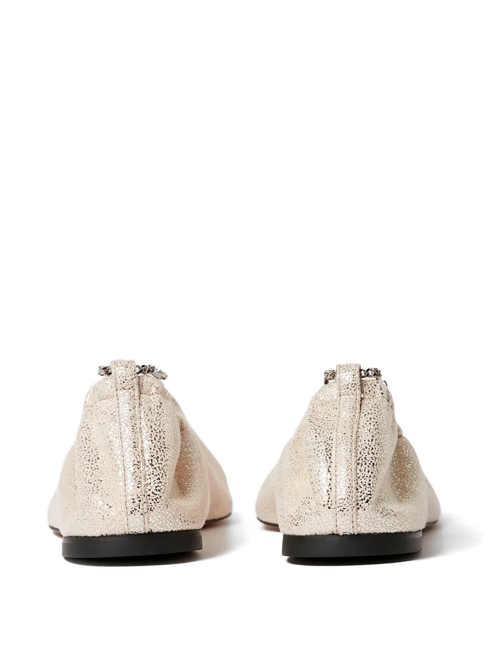 Stella McCartney chain-detail ballet flats Goud
