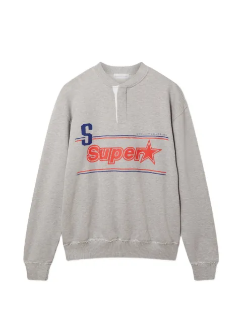 Stella McCartney sudadera con hombros caídos