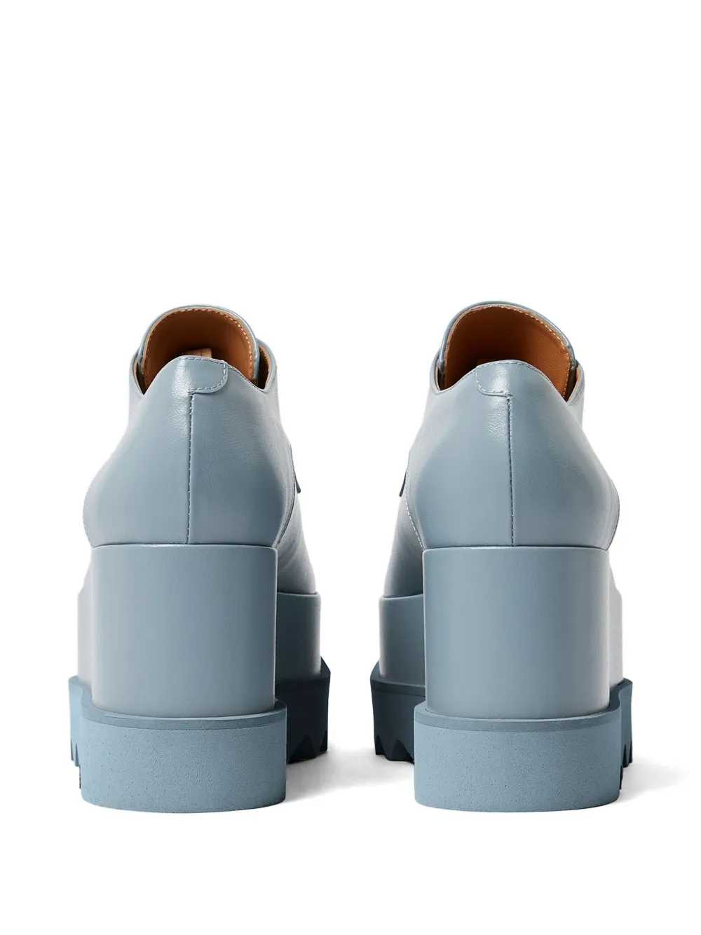 Stella McCartney Elyse derby schoenen met plateauzool Blauw