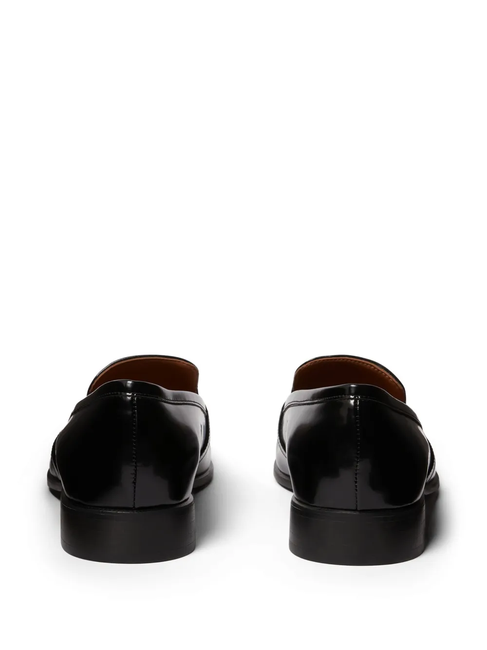 Stella McCartney leopard-print loafers Zwart
