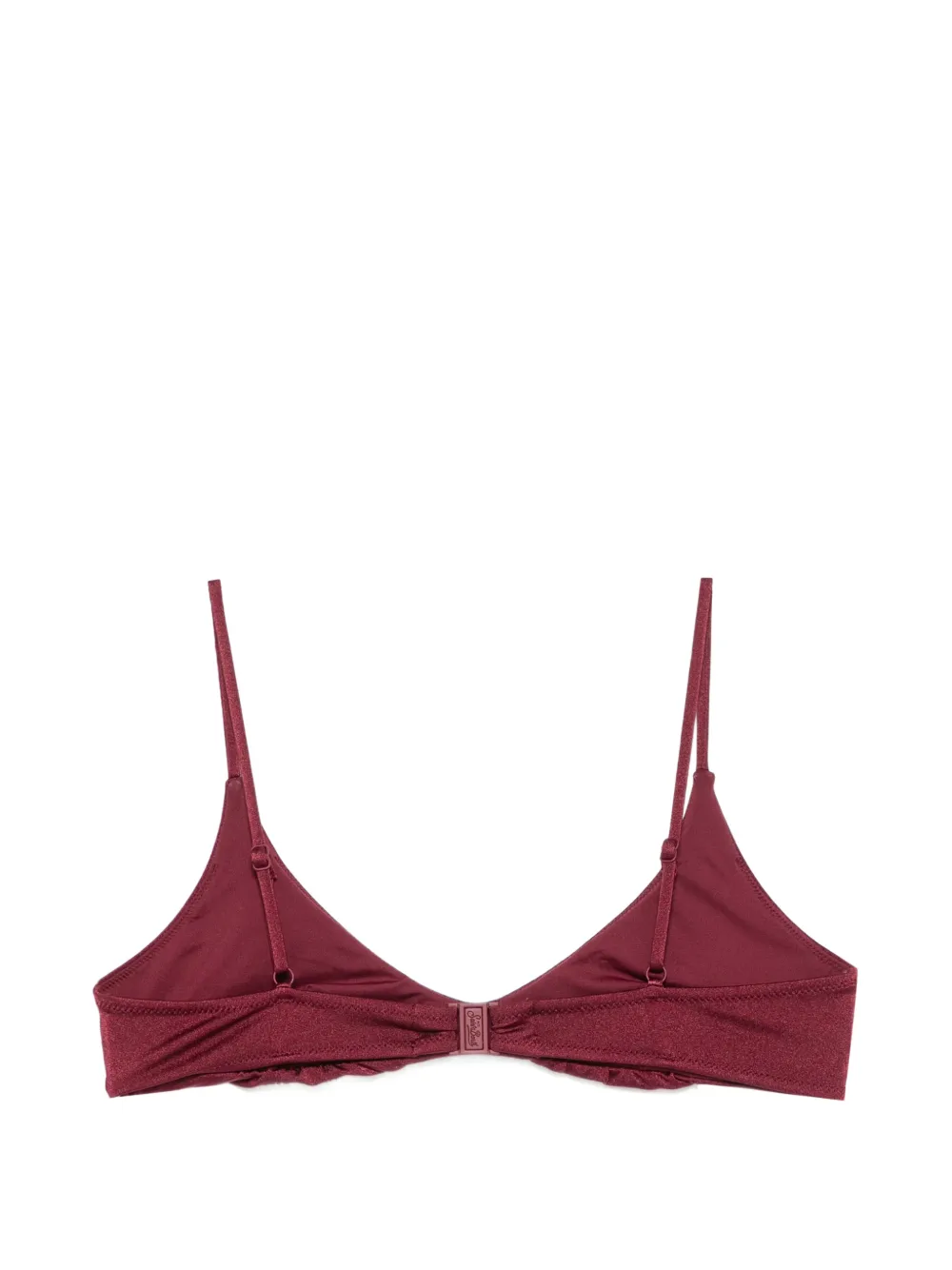 MC2 Saint Barth Paloma bh verfraaid met stras en luipaardprint Rood
