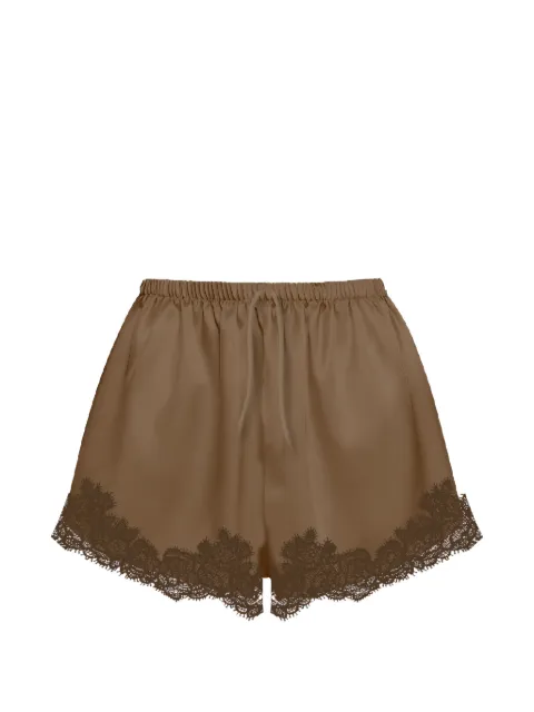 MC2 Saint Barth Kammy lace-trim drawstring shorts