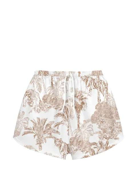 MC2 Saint Barth Shorts mit Tiger-Print