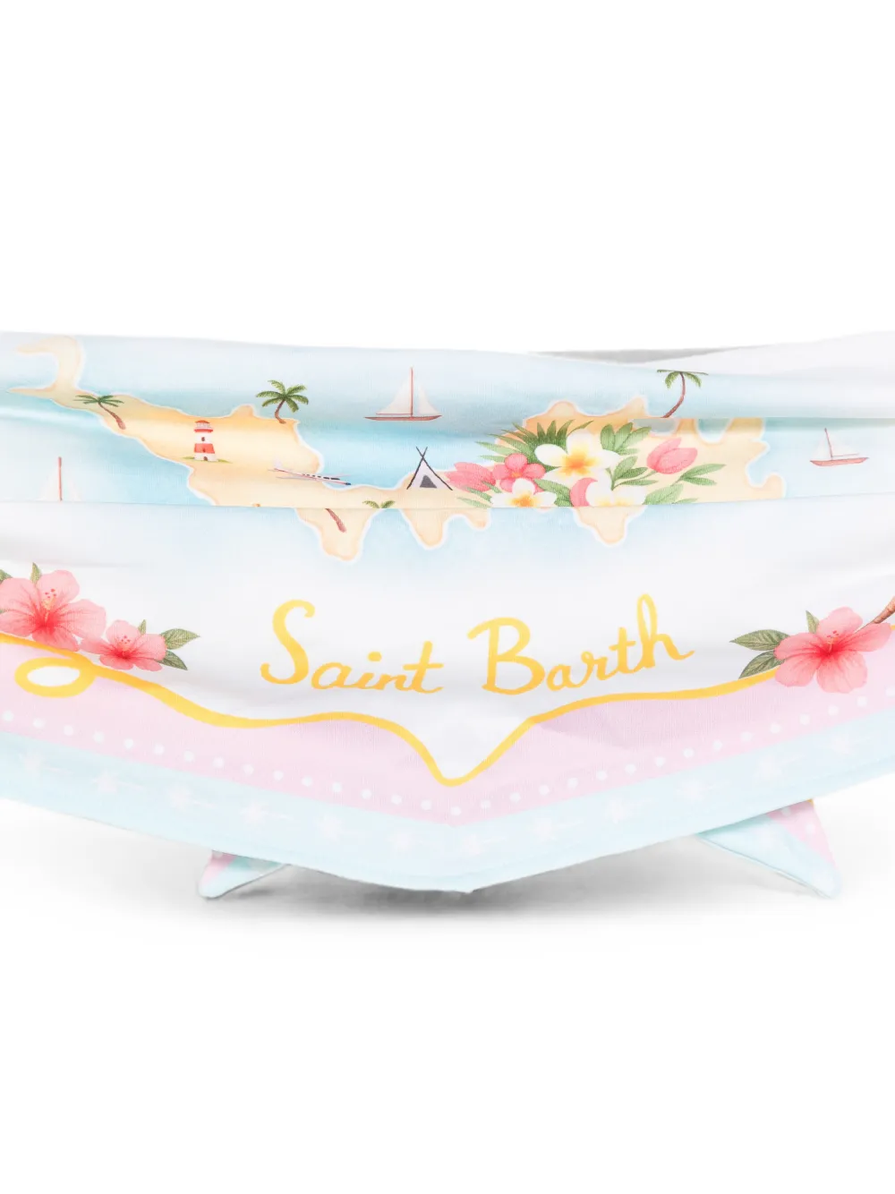 MC2 Saint Barth Marielle bikini met print Blauw