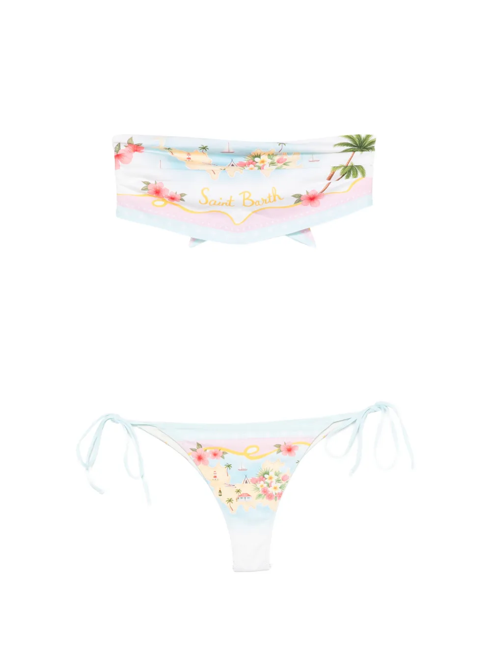 MC2 Saint Barth graphic-print bikini