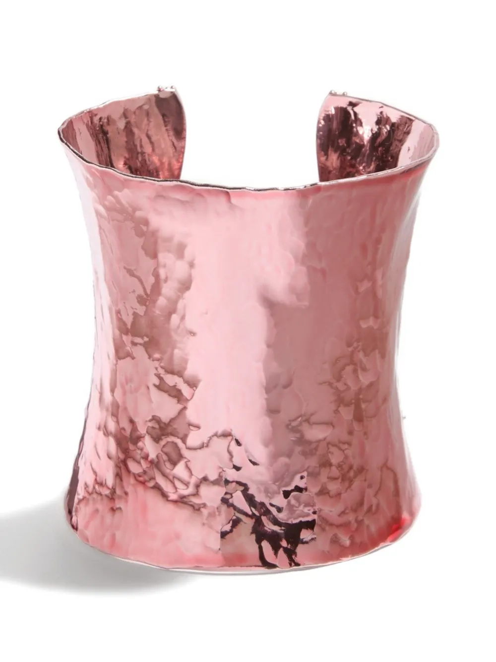 Valentino Garavani cuffy laminated metal bracelet - Rosa
