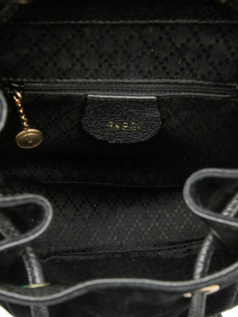 Gucci Pre-Owned 20th Century バンブー スエード バックパック