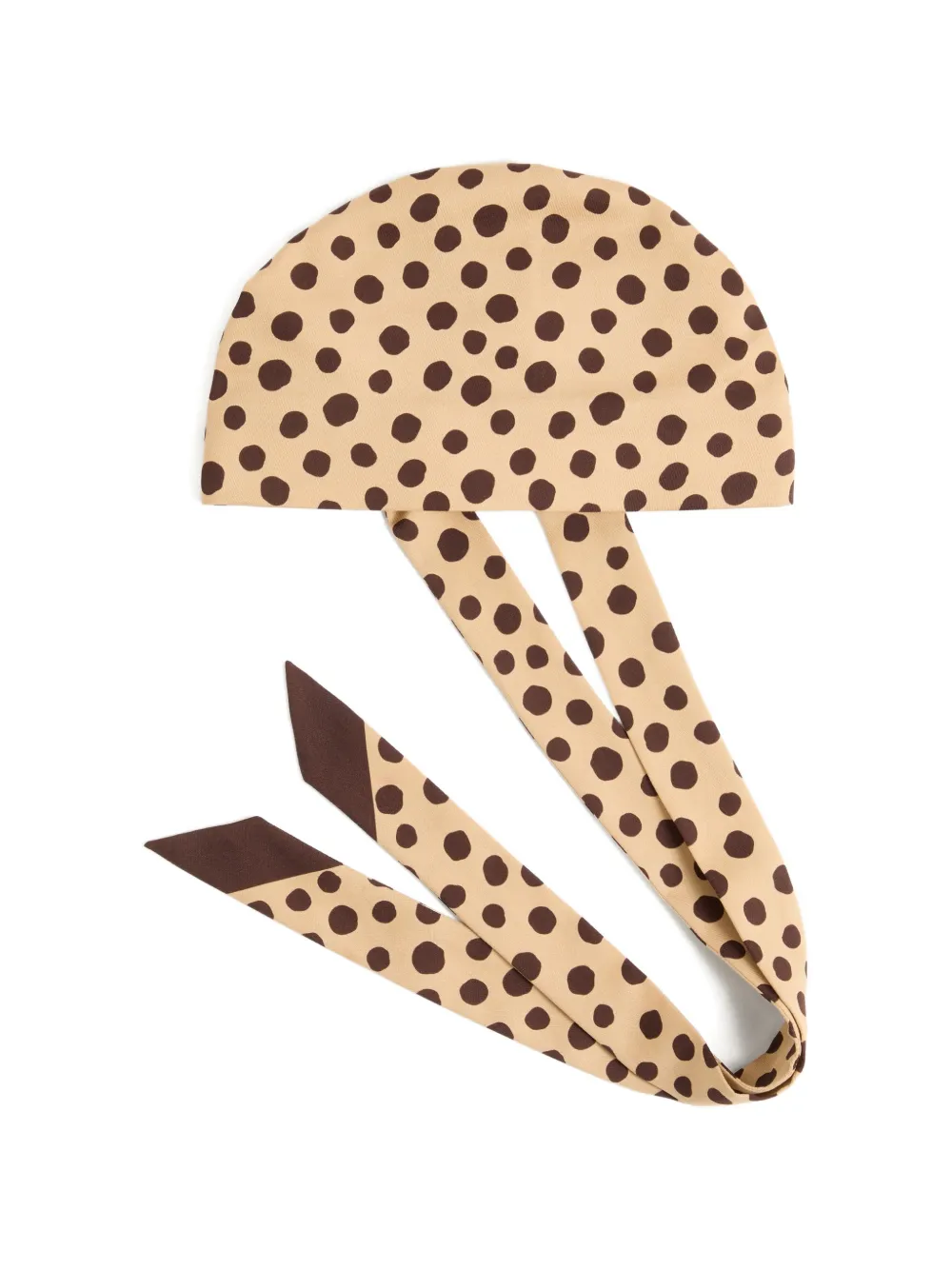Valentino Garavani Pois Dalmata Plus de Pois headband in cotton and silk - Neutrals