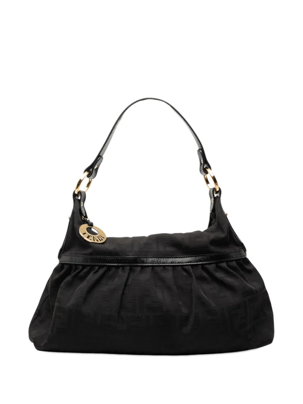 Fendi Pre-Owned 2000-2010 Zucca Canvas Chef shoulder bag - Schwarz