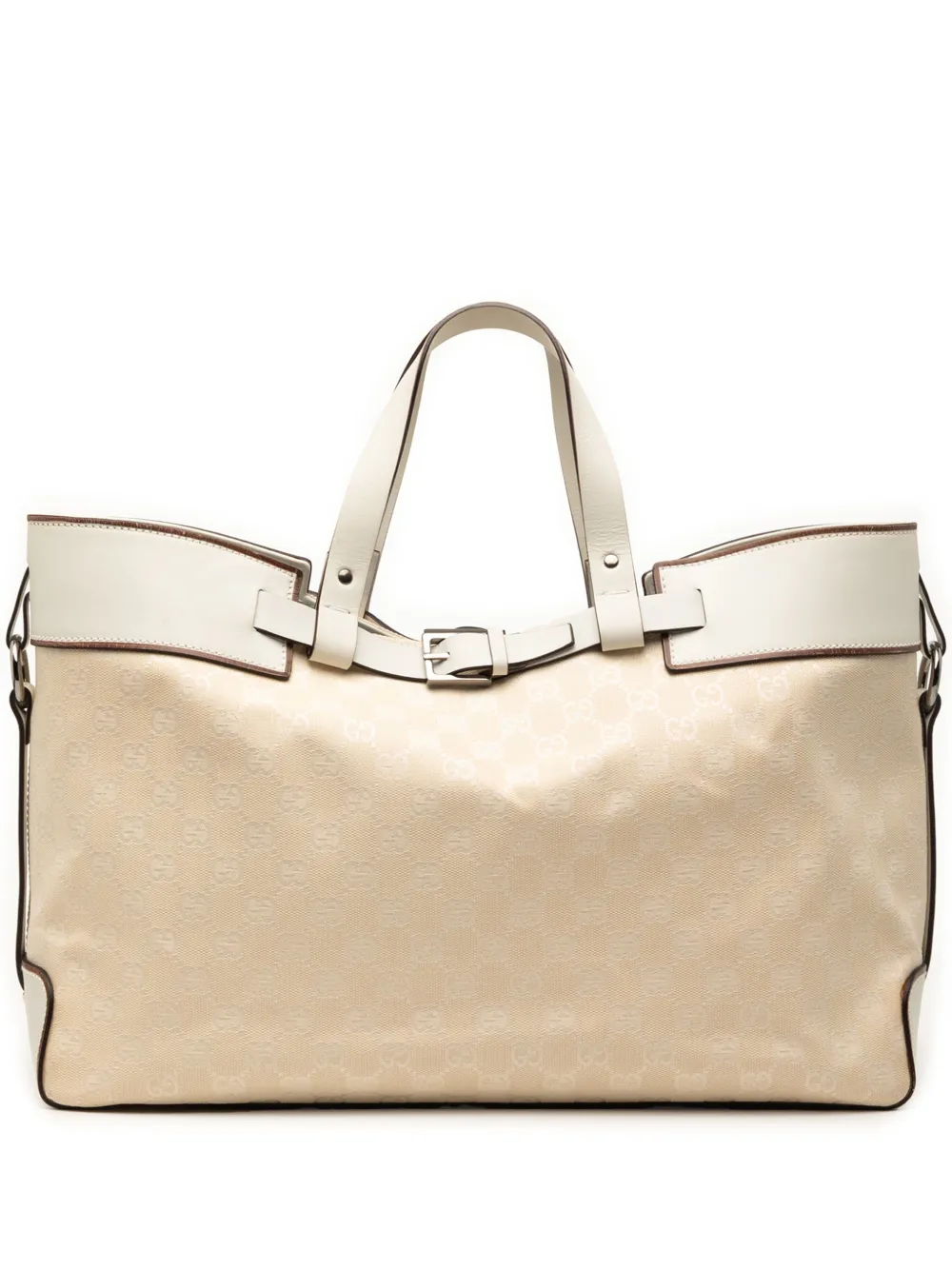 Gucci Pre-Owned 2000-2015 GG Canvas tote bag - Bianco