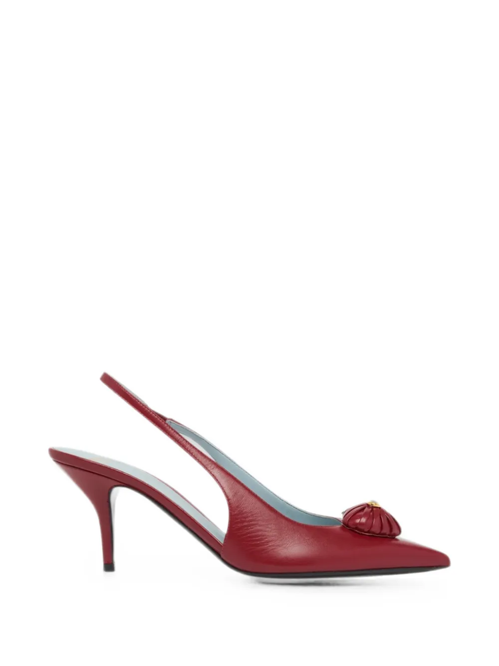 Valentino Garavani Verfraaide slingback pumps Rood