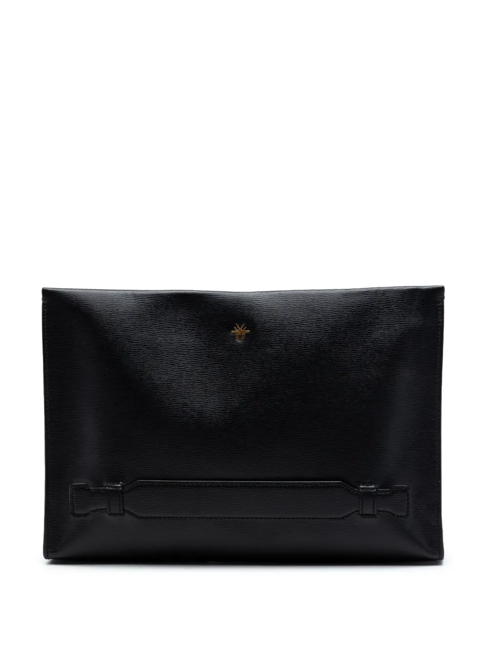 Christian Dior Pre-Owned 2018 Leather Bee clutch bag - Schwarz