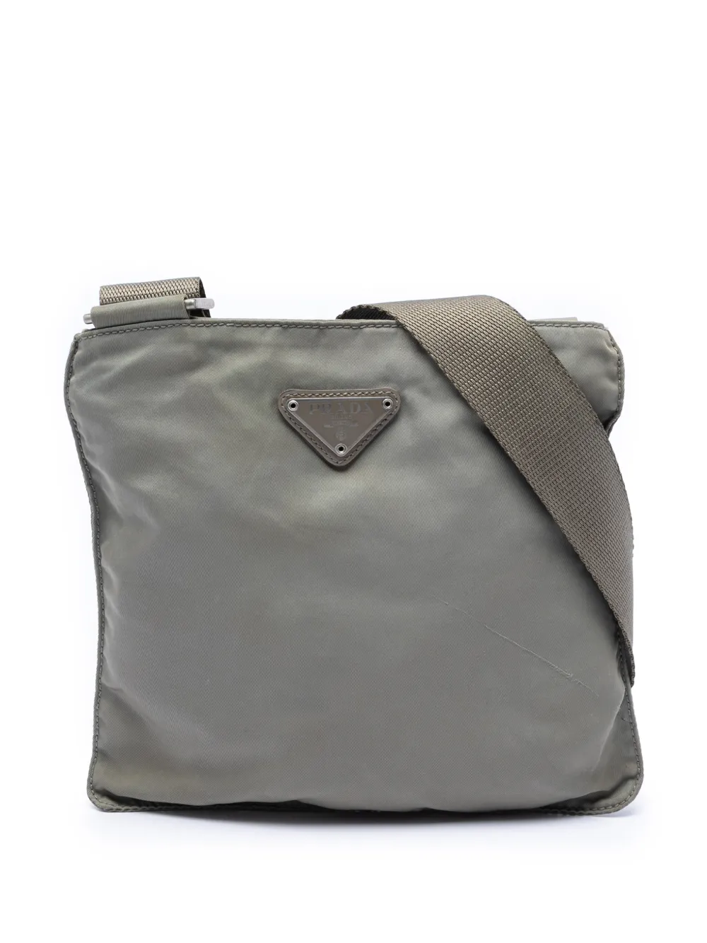 Prada Pre-Owned 2000-2013 Tessuto Zip Top crossbody bag - Grigio
