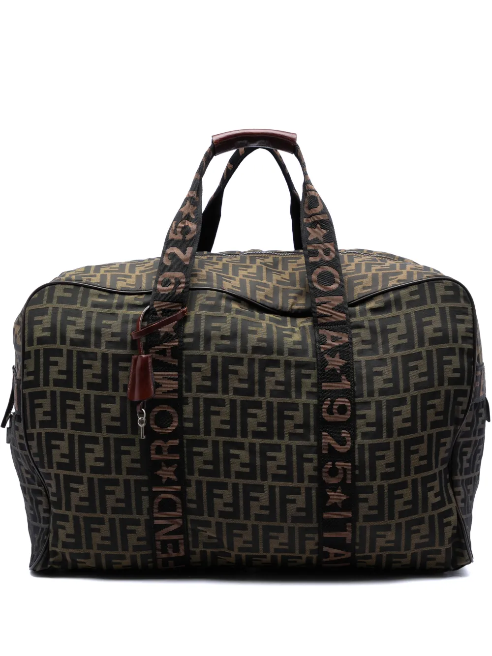 Fendi Pre-Owned 20th Century Zucca Canvas Roma 1925 travel bag - Marrone